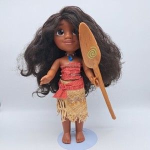 Disney Princess Moana 14" Toddler Doll Jakks Pacific Original Clothes With Ore